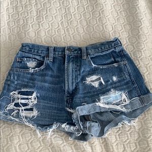 A&F jean shorts